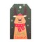 Wrapables Christmas Holiday Gift Tags/Kraft Paper Hang Tags for Gift-Wrapping, Labelling, Package Decoration (50pcs)